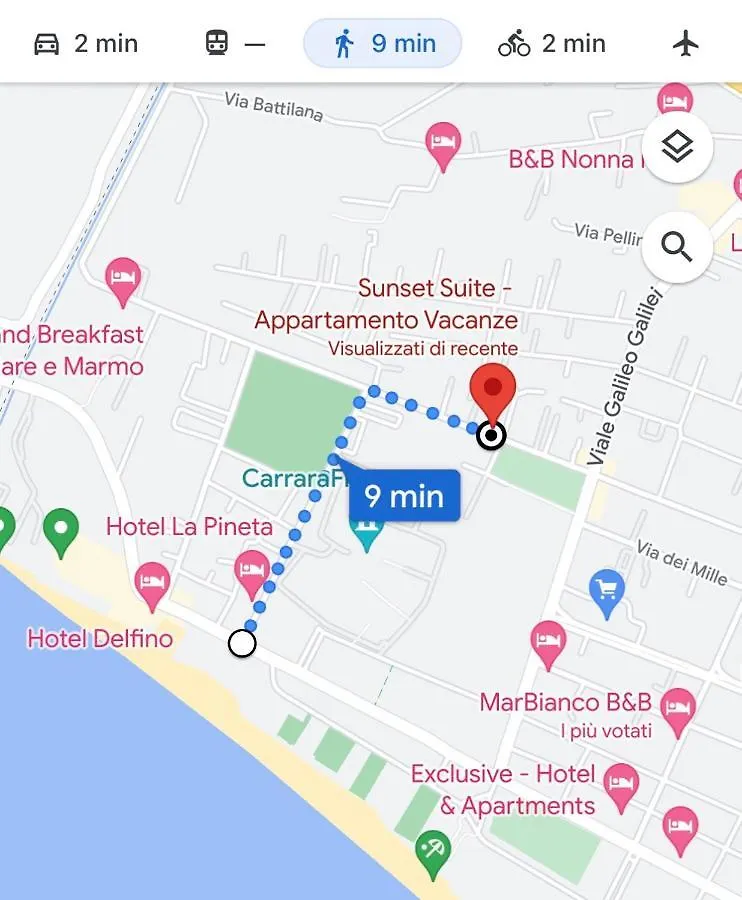 Sunset Suite - Appartamento Al Mare - Marina Di Carrara